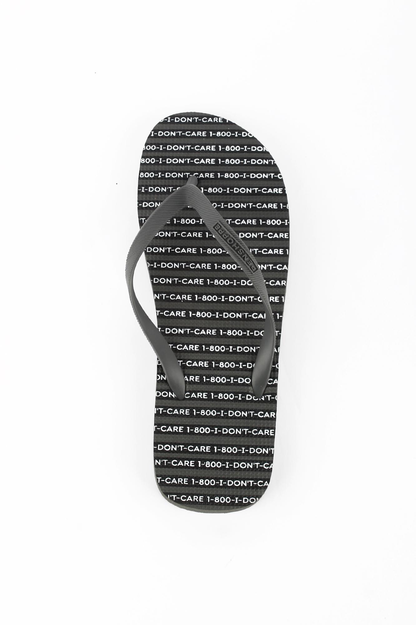 Penshoppe Printed Flip Flops (Dark Gray) September 2018 - 2 Penshoppe Printed Flip Flops (Dark Gray) - 2