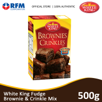 White King Fudge Brownie & Crinkle Mix 500g
