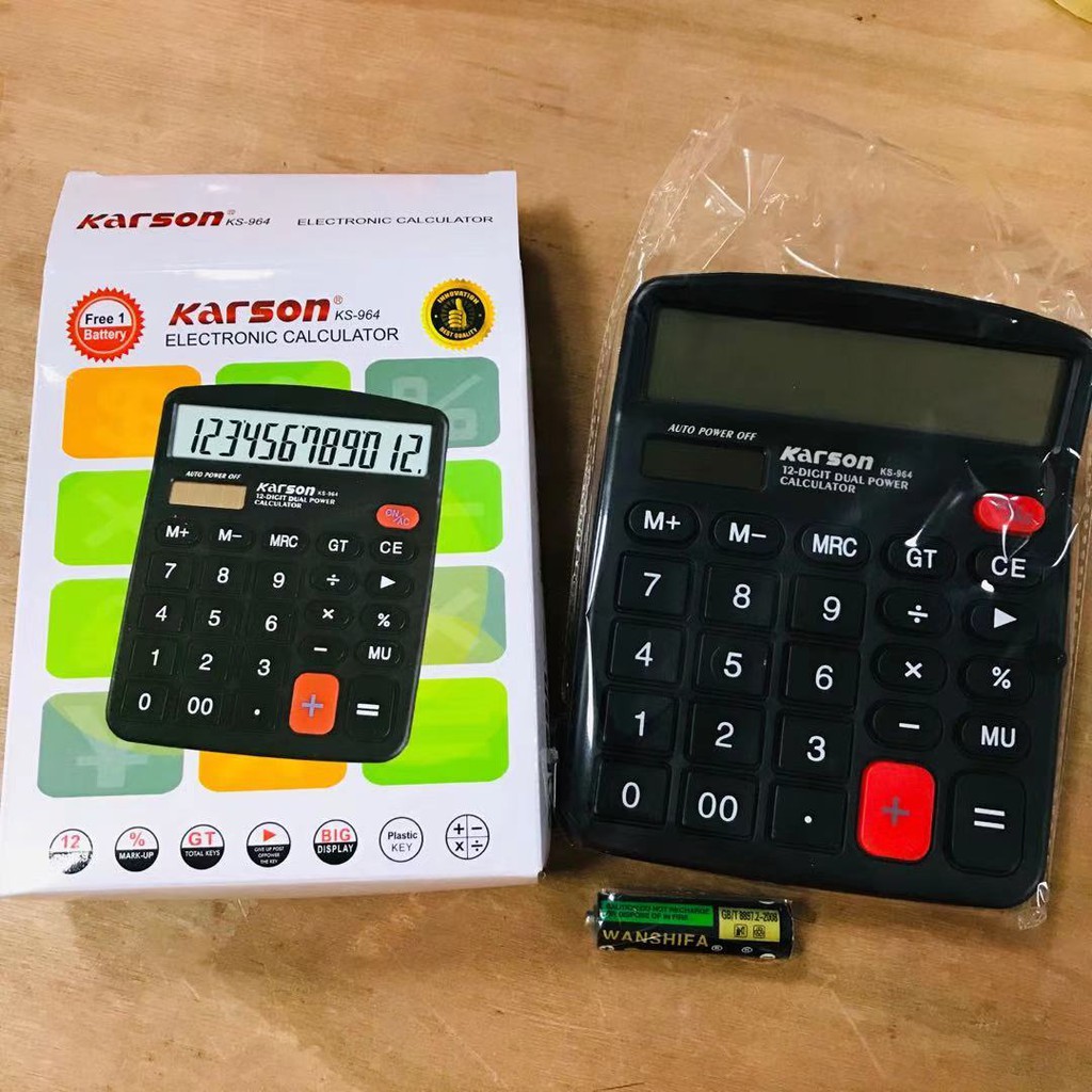 [Sinson02}KARSON ELECTRONIC CALCULATOR