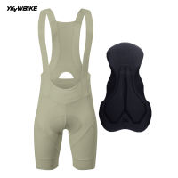 YKYWBIKE Cycling Bib Shorts Men Outdoor Wear Bike Cycling 5-6 Hours Cycling Padded Riding Bib Tights Bicycle Bib Short