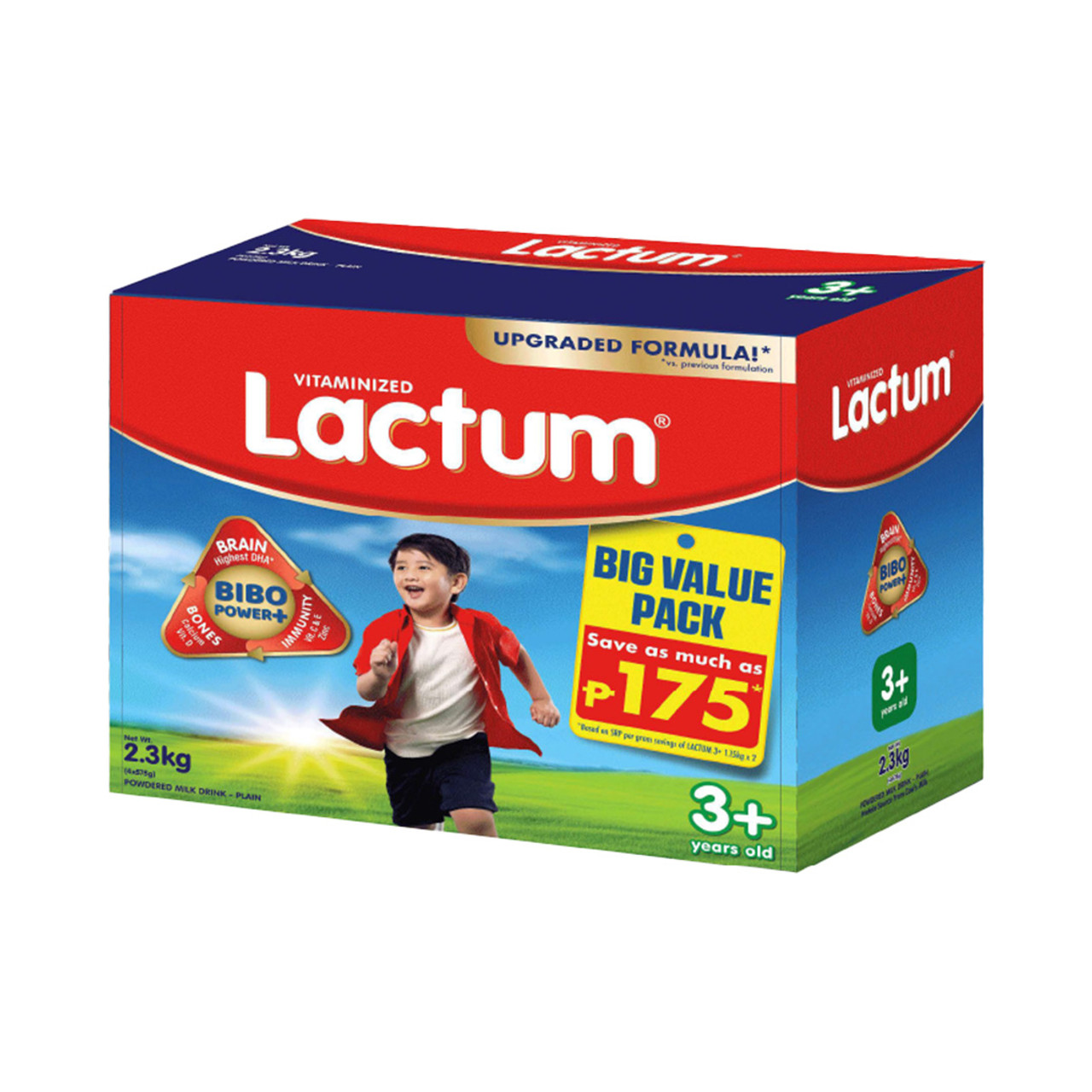LACTUM 3+ 2KG FOR KIDS 3-5 YEARS OLD