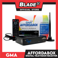 GMA Affordabox Digital TV Receiver for Digital Television Broadcast- Digital Box  Multimedia Play & Gma Box