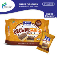 Super Delights Browniescotch Bites 280g | Soft & Moist Brownies | 14g x 20 Packs