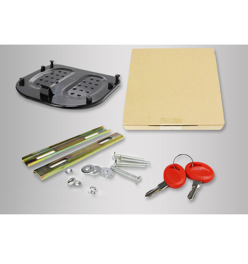 New 30L Motorcycle/Scooter Top Box Tail Trunk Luggage Compartment Box