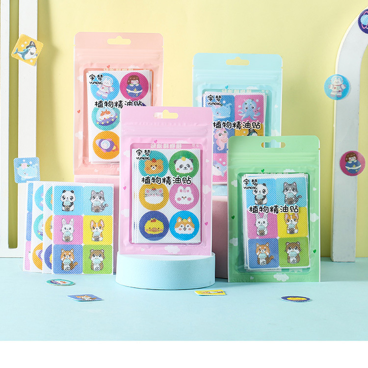 Repellent Patches Kids Cartoon Drive Repeller Stickers Set 36pcs in 1 Anti-mosquito Sticker For Baby