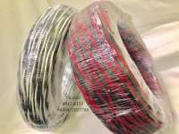 TF Wire Philflex Brand 18/2 0.75 mm2 16/2 1.25 mm2 twisted white /  black  red / black