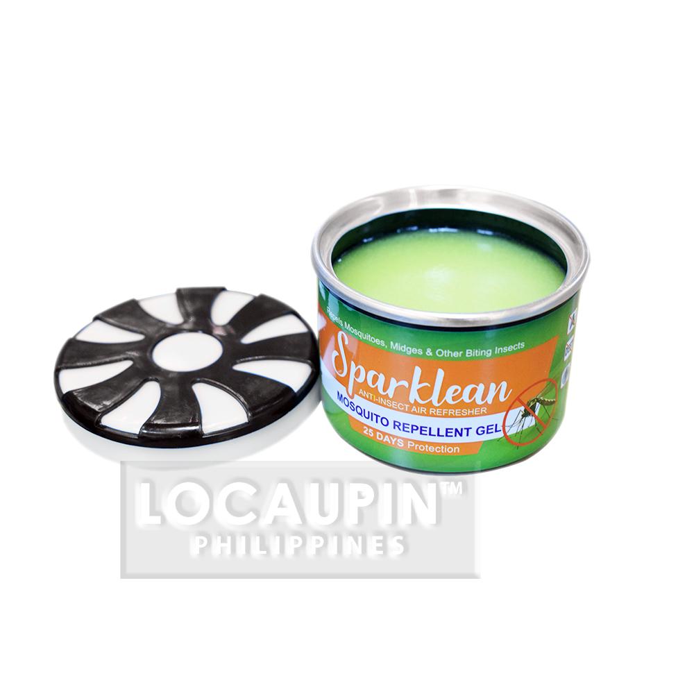 Locaupin SPARKLEAN All Natural Mosquito Repellent Scented Gel 25 Days