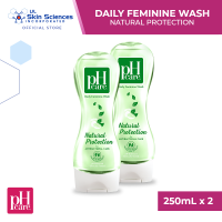 pH Care Daily Feminine Wash Natural Protection 250mL x 2
