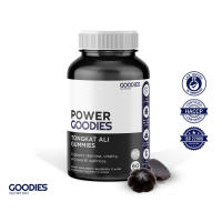 GOODIES NUTRITION Tongkat Ali Gummies - Power Goodies 1 bottle (60 Gummies) - Supports Mens Health