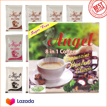 Angel Coffee Instant Coffee Powder - 12 Sachets, 252g