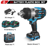 🔥Bulacan Stock🔥Truck Electric Wrench 3500N.M Car Electric Wrench 3 Gears Brushless Electric Impact Wrench Screwdriver 3/4 Inch Cordless Wrench，For Car Truck Power Tools，For Makita 18V Battery