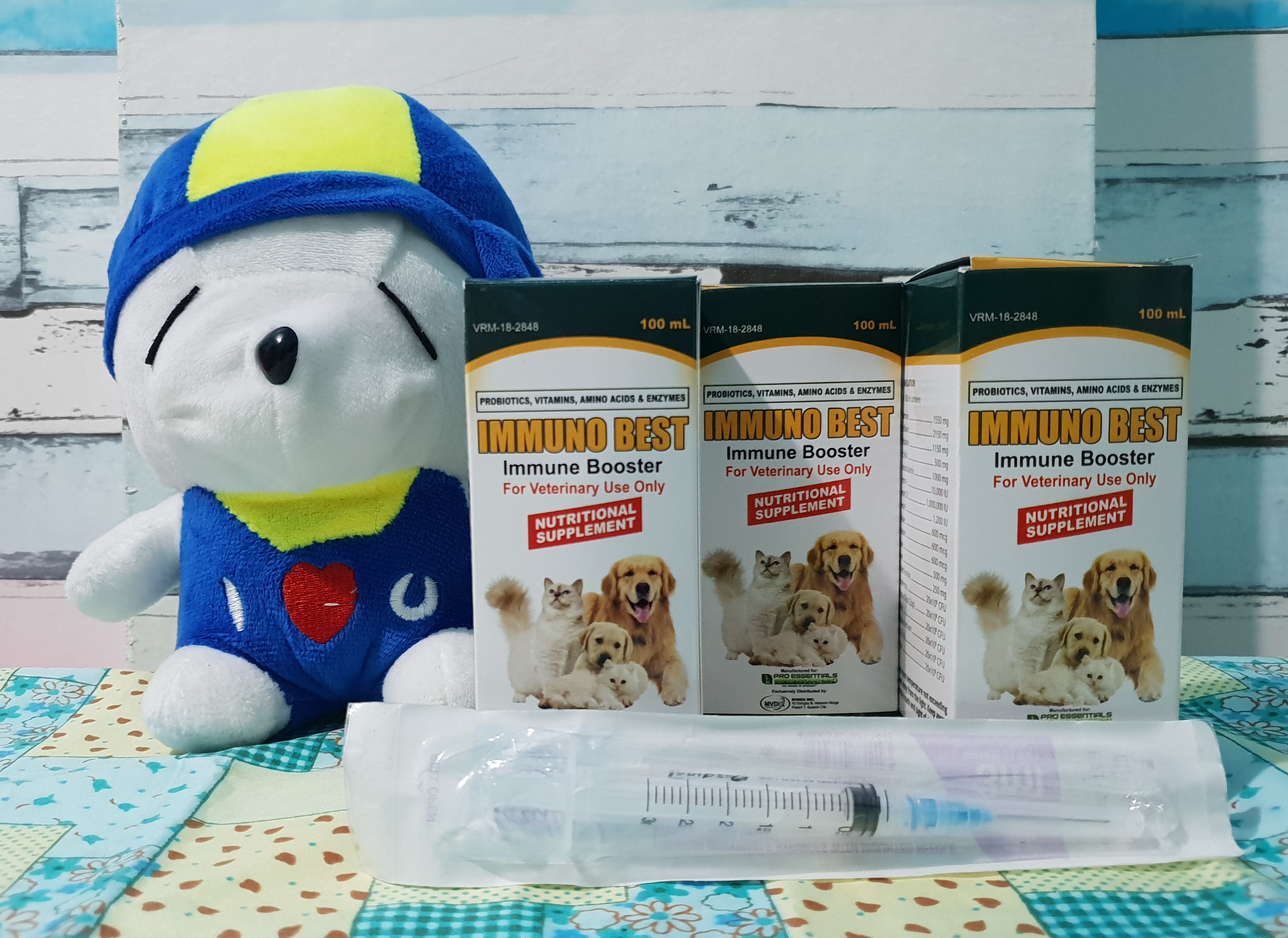 Immuno Best Probiotic and Multivitamins for Dogs and Cats (100ml