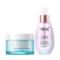 PAPA FEEL 577 Dark Spot Whitening Set (Serum 30ml + Cream 30g) | Brightening Acne Marks Sensitive Skin