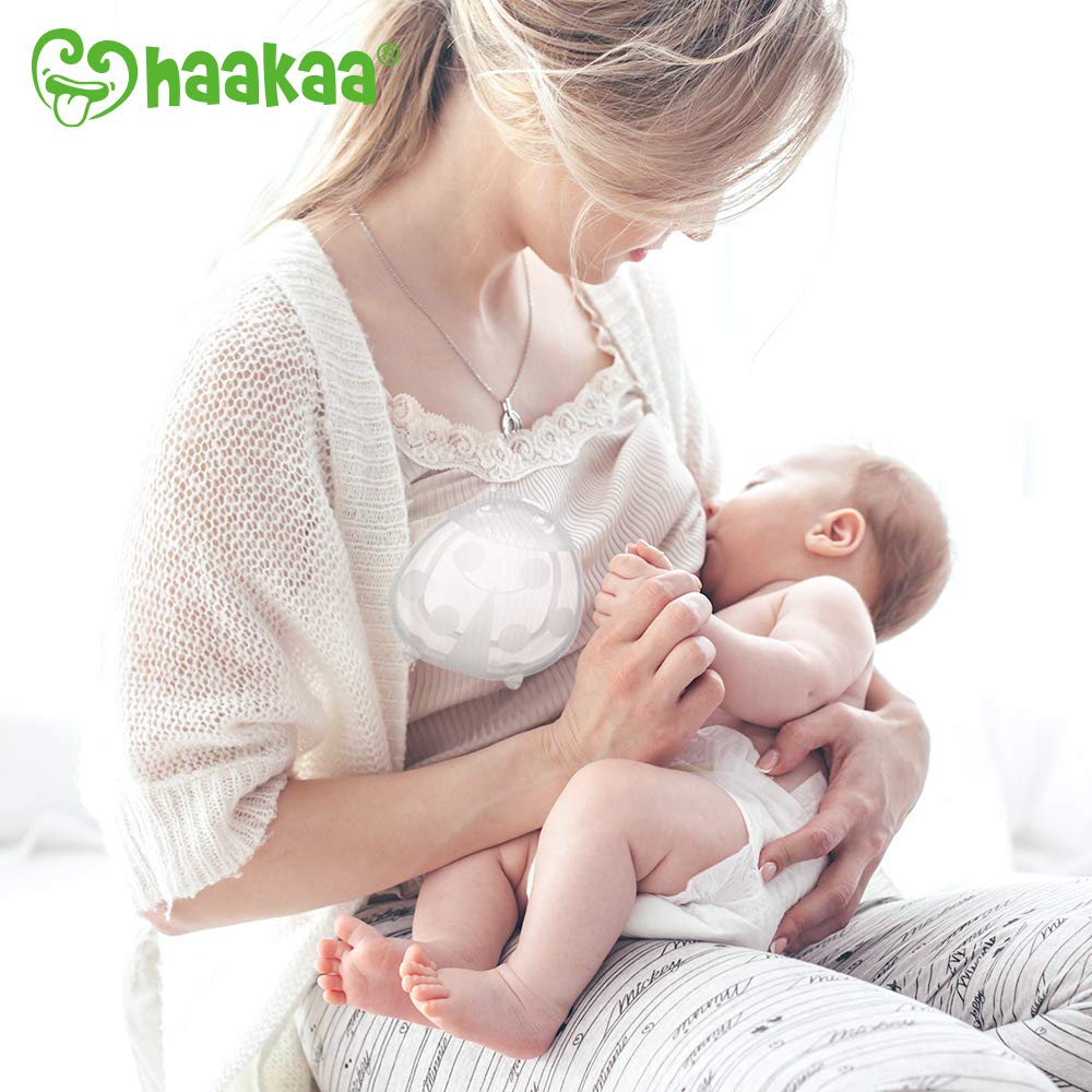 Haakaa Breast Shell Wearable Breastmilk Collector Soft Silicone Nursing