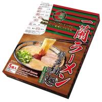 JAPAN ICHIRAN PREMIUM RAMEN Thin straight Noodles Original Spicy Red Seasoning ( 5 Servings )
