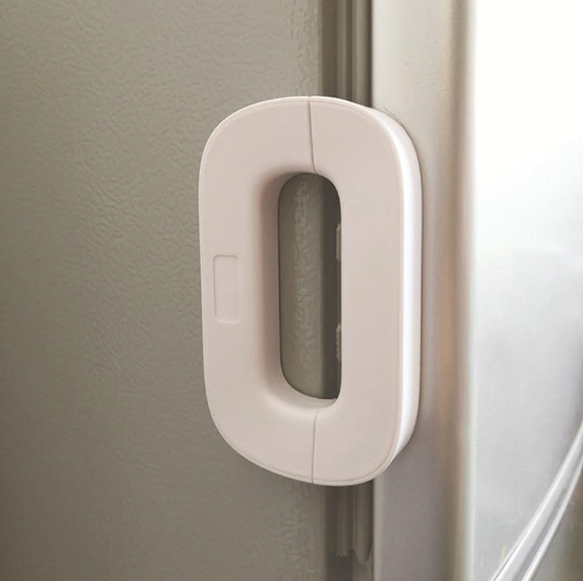 Better Buys Door Lock Refrigerator Lock Multipurpose Fridge Freezer Cabinet Door Safety Lock child safety