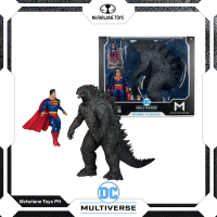 Mc Farlane DC JUSTICE LEAGUE MONSTER VERSE 2PACK: SUPERMAN VS GODZILLA