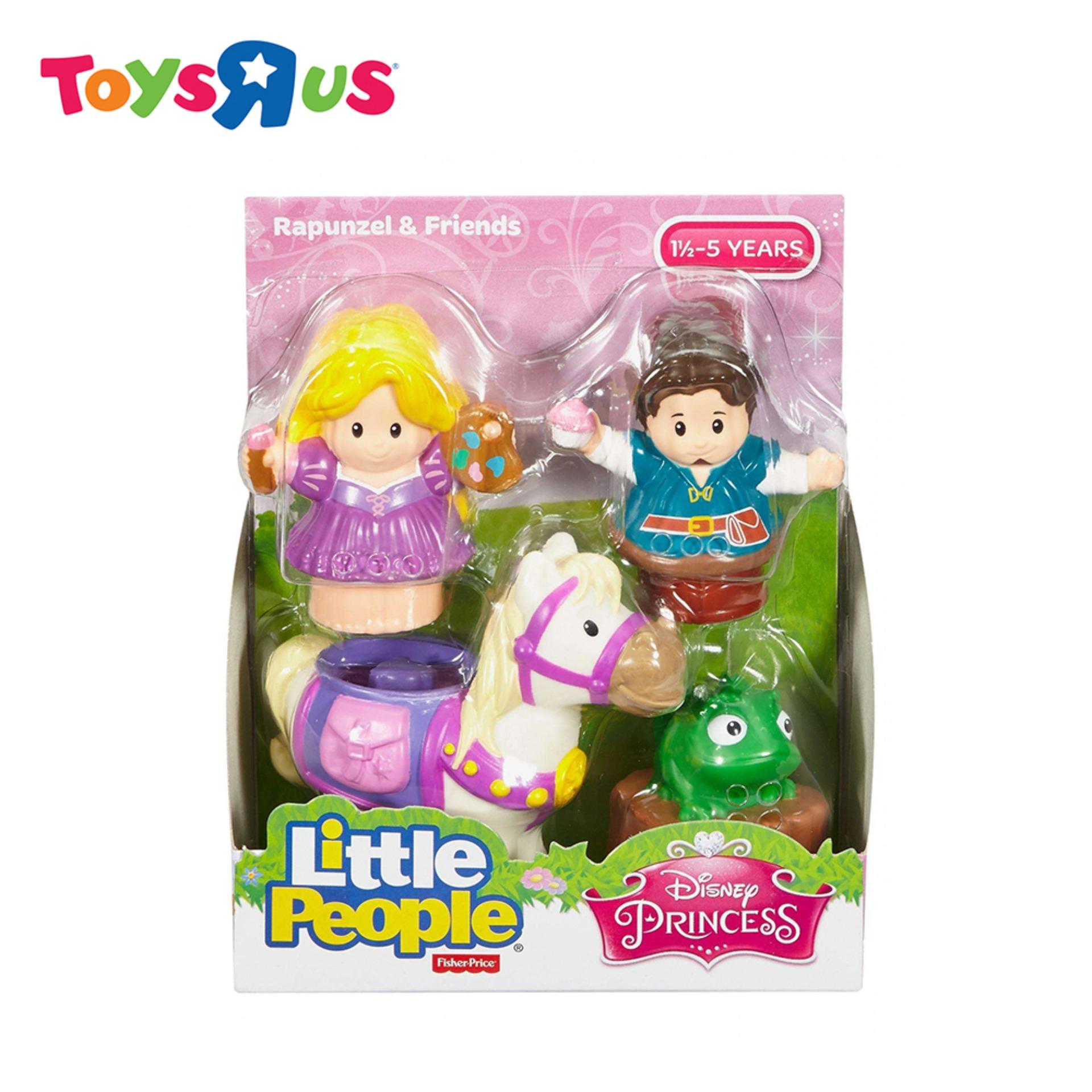  Little People Fisher-Price Princess Rapunzel and Pascal : Toys  & Games