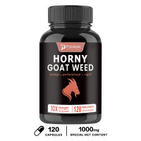 Horny Goat Weed Capsules para sa Mga Lalaki at Babae - Nagpapataas ng Endurance Energy Circulation Joint Support - Maca Root Ginseng Yohimbine Tribulus Terrestris L-Arginine