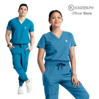 KAIZEN.PH Scrub Suit 2nd Gen KSS2G-02 Invisible  Pocket Top Cargo Jogger Pants Series