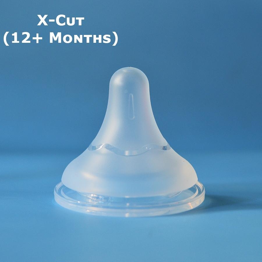 Jollibaby Wide Neck Nipple Replacement 5cm Feeding bottles Liquid silicone Nipples BPA FREE