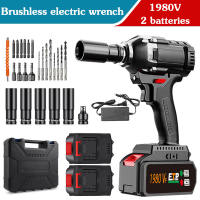 Makita Brushless Cordless Electric Impact Wrench&Drilling 2IN1 Power Tools Ratchet Wrench Drill Screwdriver