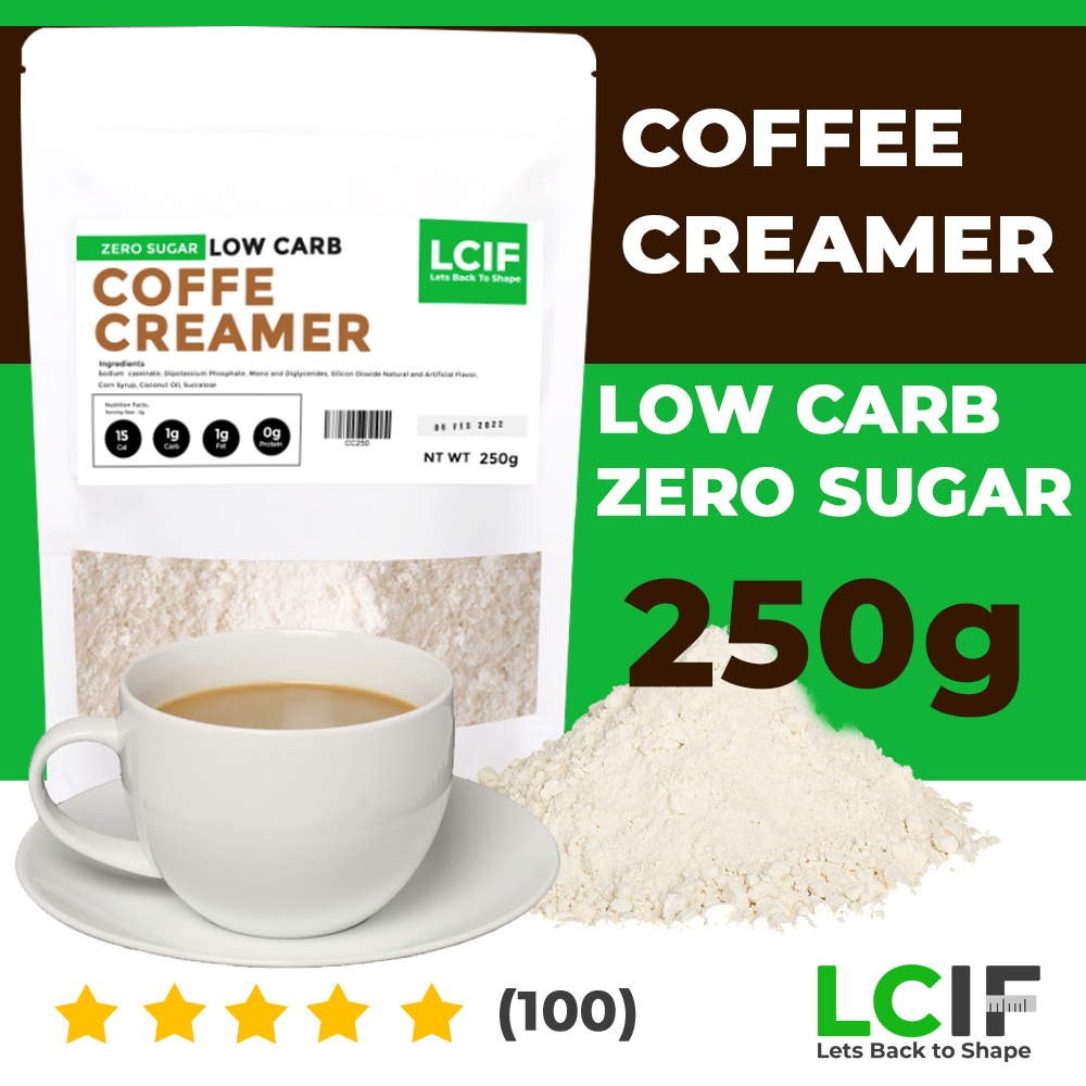 Coffee Creamer Zero Sugar Low Carb 250g Zero Sugar Coffee Creamer LCIF
