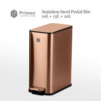 Primeo Trash Bin with 120 pcs Disposable Trash Bags