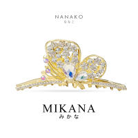 Mikana Floral Hiroko Flower Hair Clamp Accessories for women fashion japanese pearl metal hair claw pin clip gift box