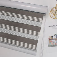 Blinds Venetians korean zebra duo roller blinds for window Color block blinds 60x160/80x160/100x160/120x160/140×160/160×160/180×160cm
