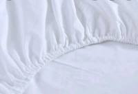 Hotel Quality 3 in 1 Plain White 100% Canadian Cotton Bedsheet set