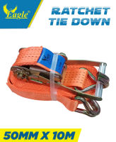 Eagle Professional Tools Heavy Duty Ratchet Tie Down 50MM X 10M for Vehicle Cargo