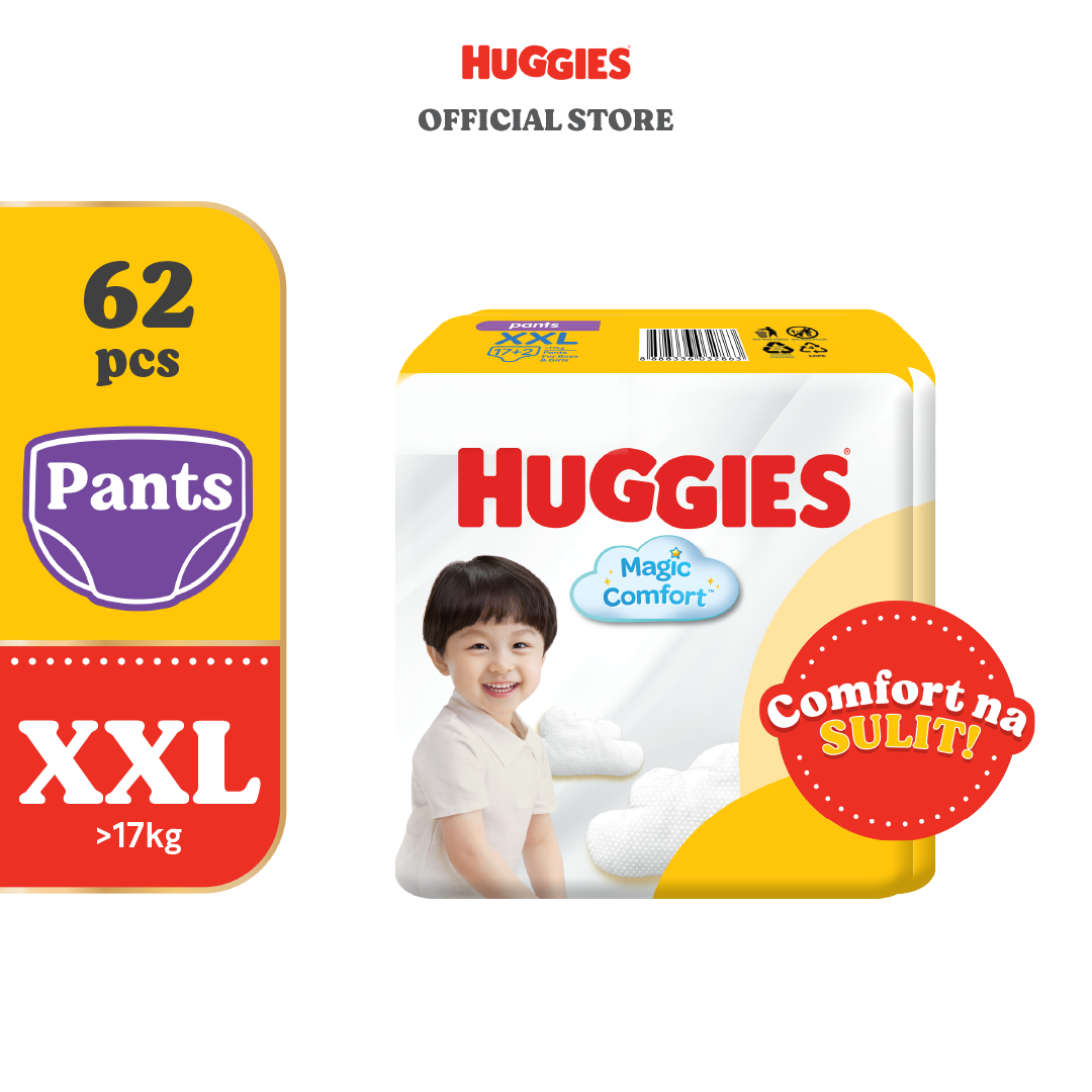 Huggies Magic Comfort Pants XXL - 31 pcs x 2 packs (62 pcs)