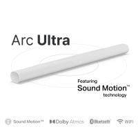 Sonos Arc Ultra Soundbar 9.1.4  with Spatial Audio and Dolby Atmos