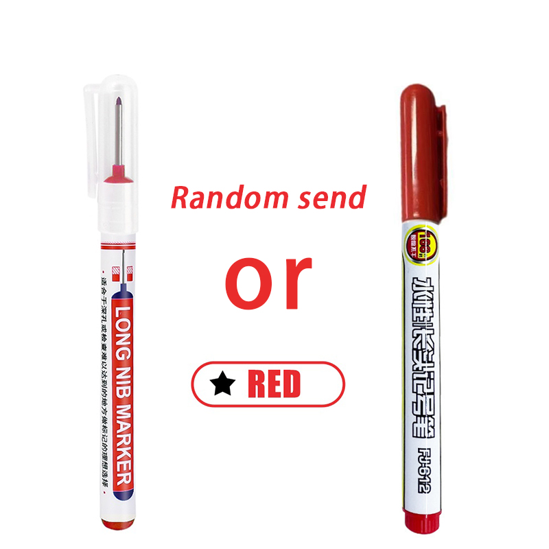 20mm Long Tip Deep Hole Extension Marker Permanent White Black Red Acrylic Paint Pens Extra fine Tip Oil Based Paint Markers Quick Drying and Waterproof Marker Pen for Metal Rock Wood Fabric Plastic Canvas GlassMugs Painting