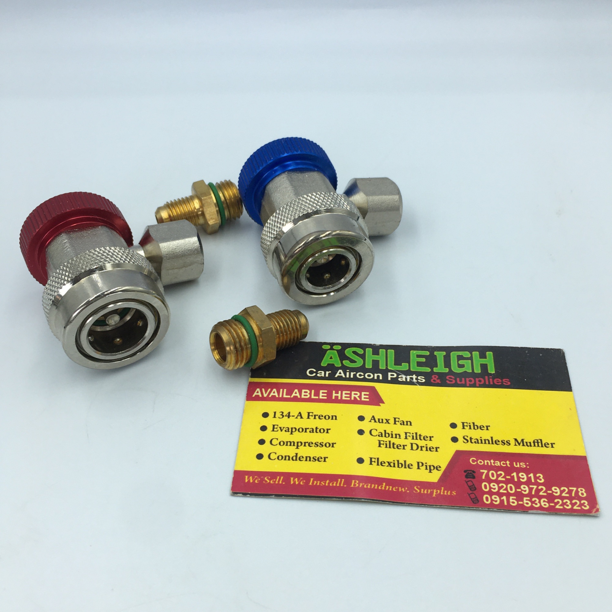 Car aircon Quick Release HIGH & LOW HEAVY DUTY COUPLER 134a adaptor for