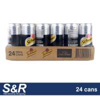 Schweppes Sparkling Soda Water 24 cans x 330 mL