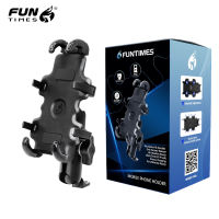 [Original]MOTOWOLF CELLPHONE HOLDER FULL ALLOY / UNIVERSAL 360° ROTATABLE MOBILE PHONE HOLDER FOR MOTORCYCLE 1PC