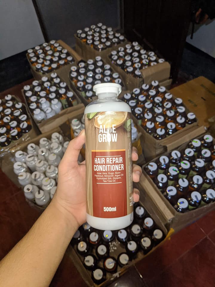 Combo NEW Aloe Grow Shampoo and Conditioner 500ML review and price