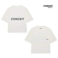 CONCEIT Basics Logo Tee Cropped Shirt Menswear