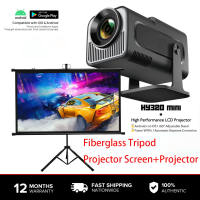ZONE Smart Projector Mini Portable 1080P 4K Ultra HD Android 10.0 Dual WIFI With Bluetooth Netflix YOUTUBE Home Theater Projector Support HDMI USB PS HD Ilepo Smart Projector