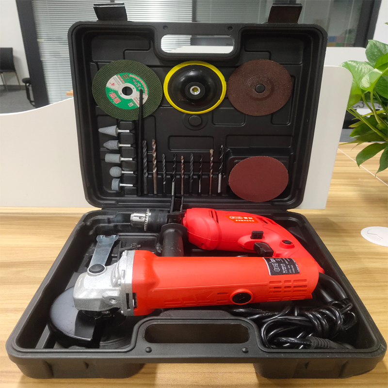 【COD/Ready Stock】Angle Grinder Electric Drill Machine Set Power Tool Drill Driver review and price