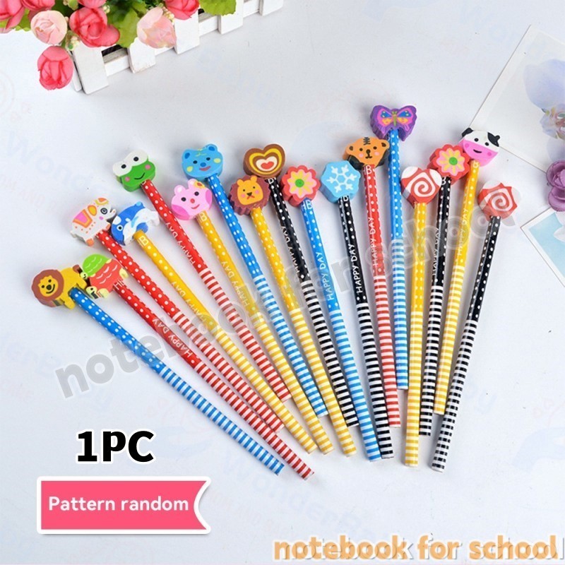 NFS 5in1 Kids Stationery Set Gift Pre-School Children Pencil Set Present For Children Christmas Gift Christmas pencils lootbags Giveaways Wholesale