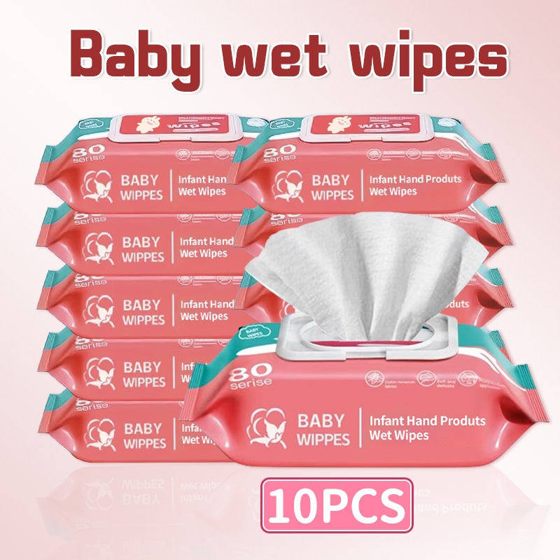 20-Pack Hypoallergenic Organic Baby Wipes 80 Count 99% Water Non-Alcohol Gentle Skin Care