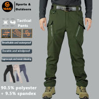 【2-3 days arrive!!!】VUUG X9 Stretchable Tactical Pants For Men Outdoor Waterproof Cargo Pants For Men Loose Wear-resistant Multi Pocket Army Military Pants(S-3XL)