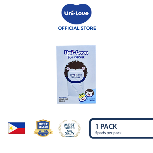 UniLove Bug Catcher (Includes 1 machine and 5 sticker pads) Pack of 1