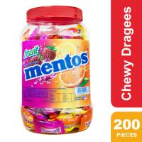 Mentos Fruit 200s - 1 jar