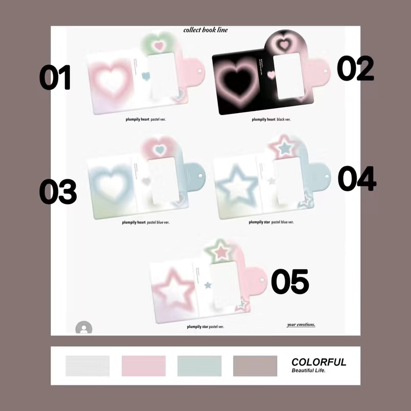 lomo cards collbook/kpop photocard holder/lomo card blackpink collection/y2k album