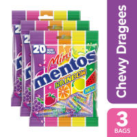 Mini Mentos Rainbow 20s - 3 bags
