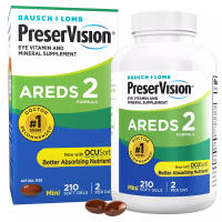 CYC PreserVision® AREDS 2 Eye Vitamin & Mineral Supplement 210 Soft Gels for Healthy Eye Sight